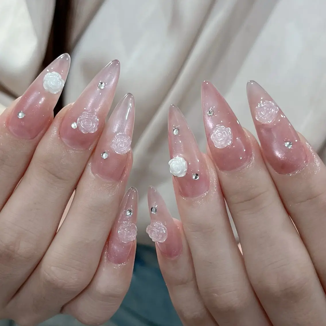 ネイル 韓国ネイル ワンホンネイル ハンドネイル ハンドケア Kawaii _Nailのネイルデザイン