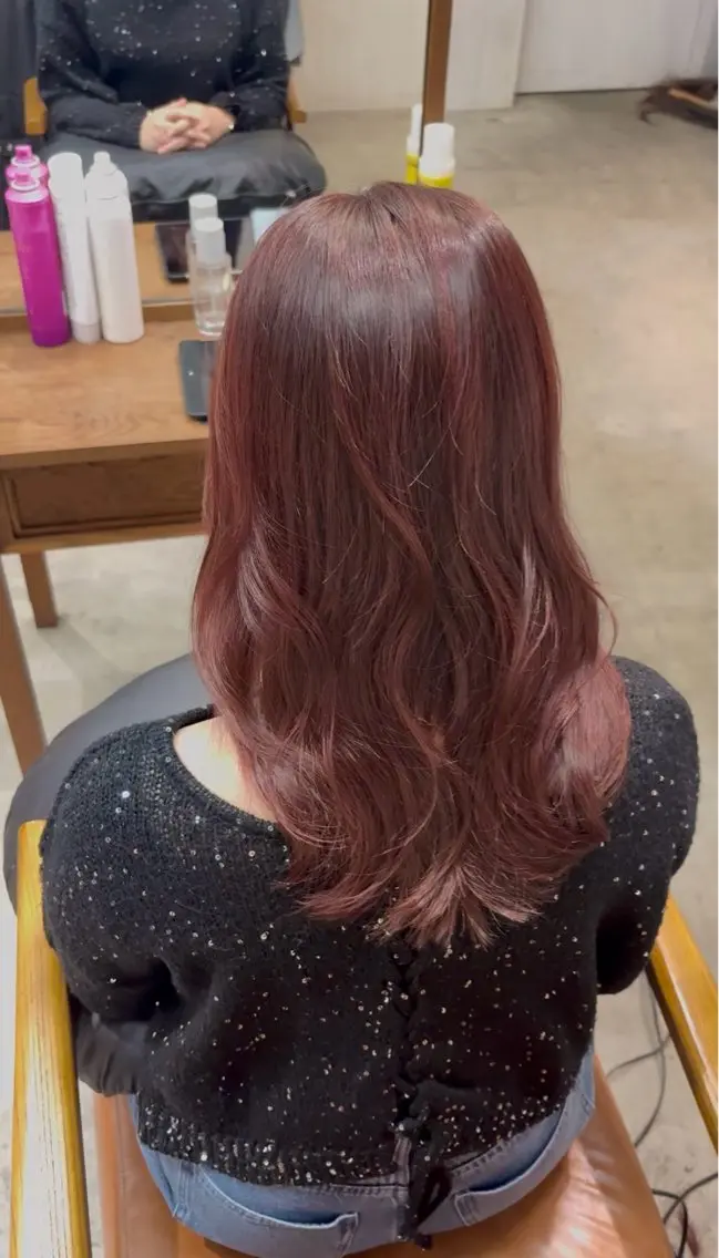 セミロング カット ヘアカラー トリートメント SONO 【一宮】のヘアスタイル