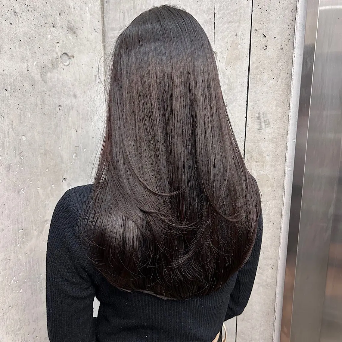 セミロング カラー 💖透明感カラー/ 艶カラー/wakaのヘアスタイル