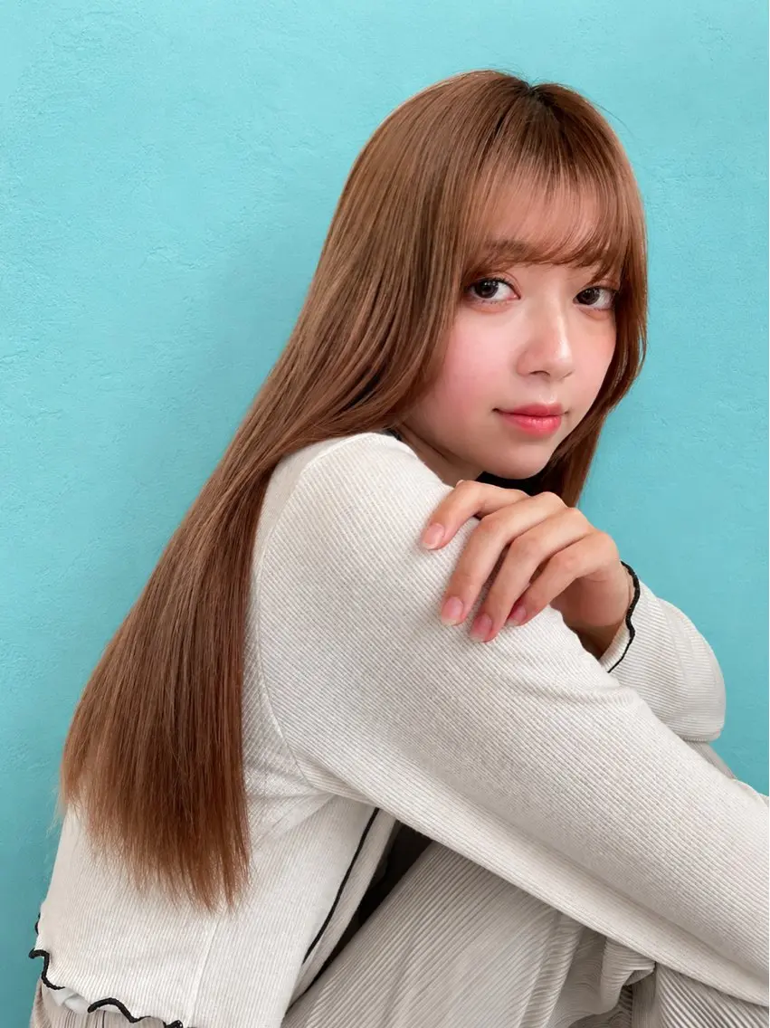 🎀似合わせカット+透明感カラー🎀の写真