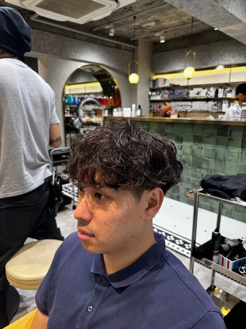 メンズ 新宿/メンズカット /パーマ/カラーのヘアスタイル