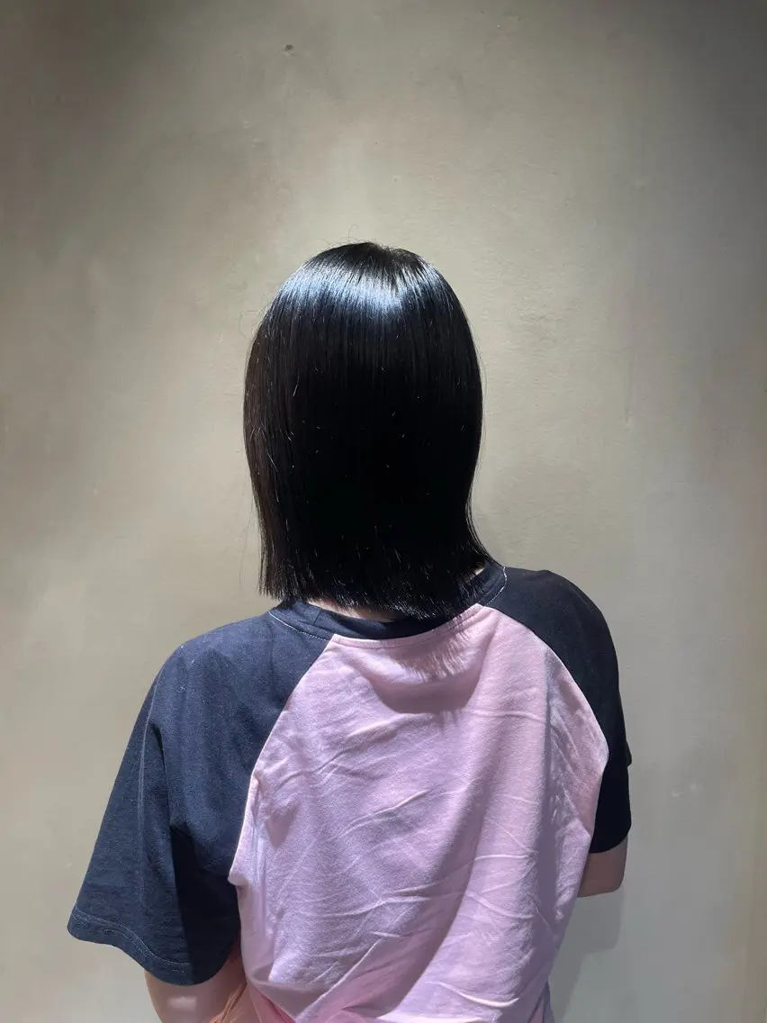 ショート ボブ／メンズパーマ 琢磨のヘアスタイル