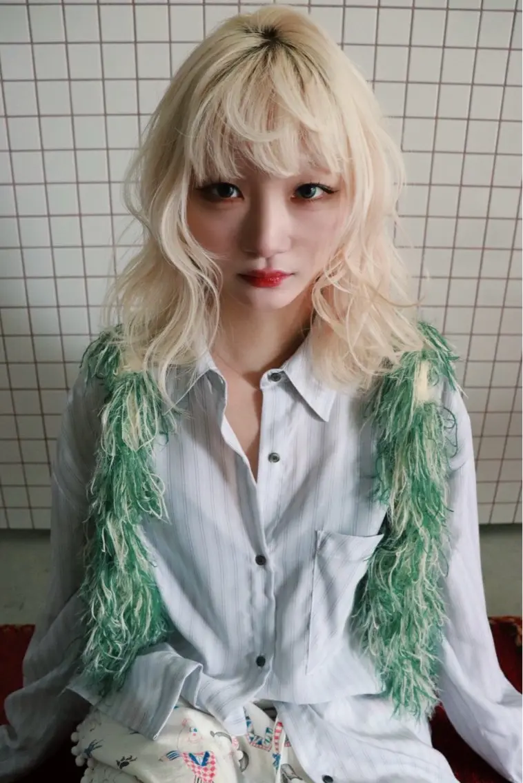 ロング カラー ヘアカラー トリートメント ヘアセット 🧡色落ちまで2度 楽しめる🧡ヨシキのヘアスタイル