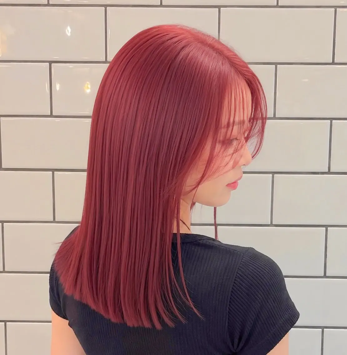 ミディアム 🍒暖色カラー/ レイヤーりゅーき🍒のヘアスタイル