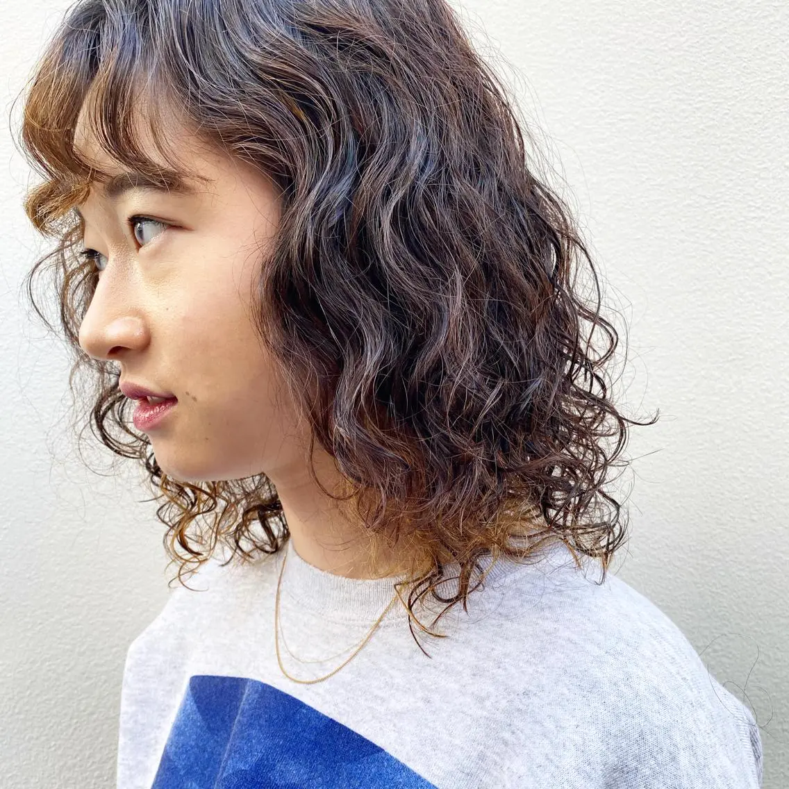 ショート パーマ マンツーマン/ 藤代拓実のヘアスタイル