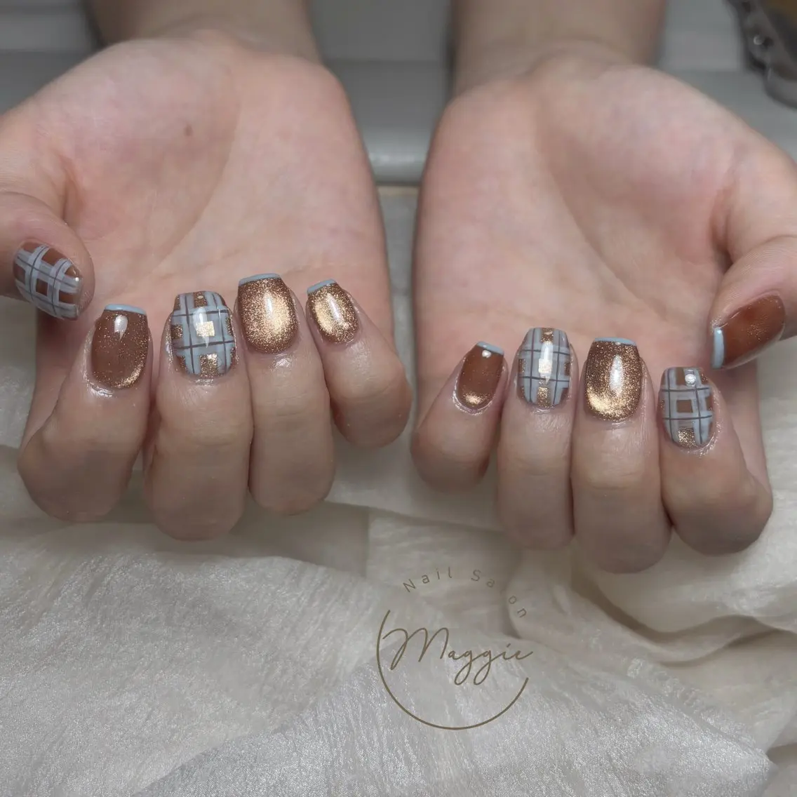 ネイル 持ち込み ハンドネイル MaggieNail timiのネイルデザイン