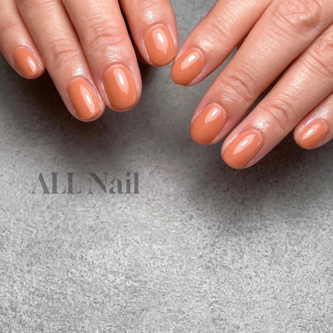 ネイル ブラウン ワンカラーネイル ALL Nail &whiteningのその他イメージ