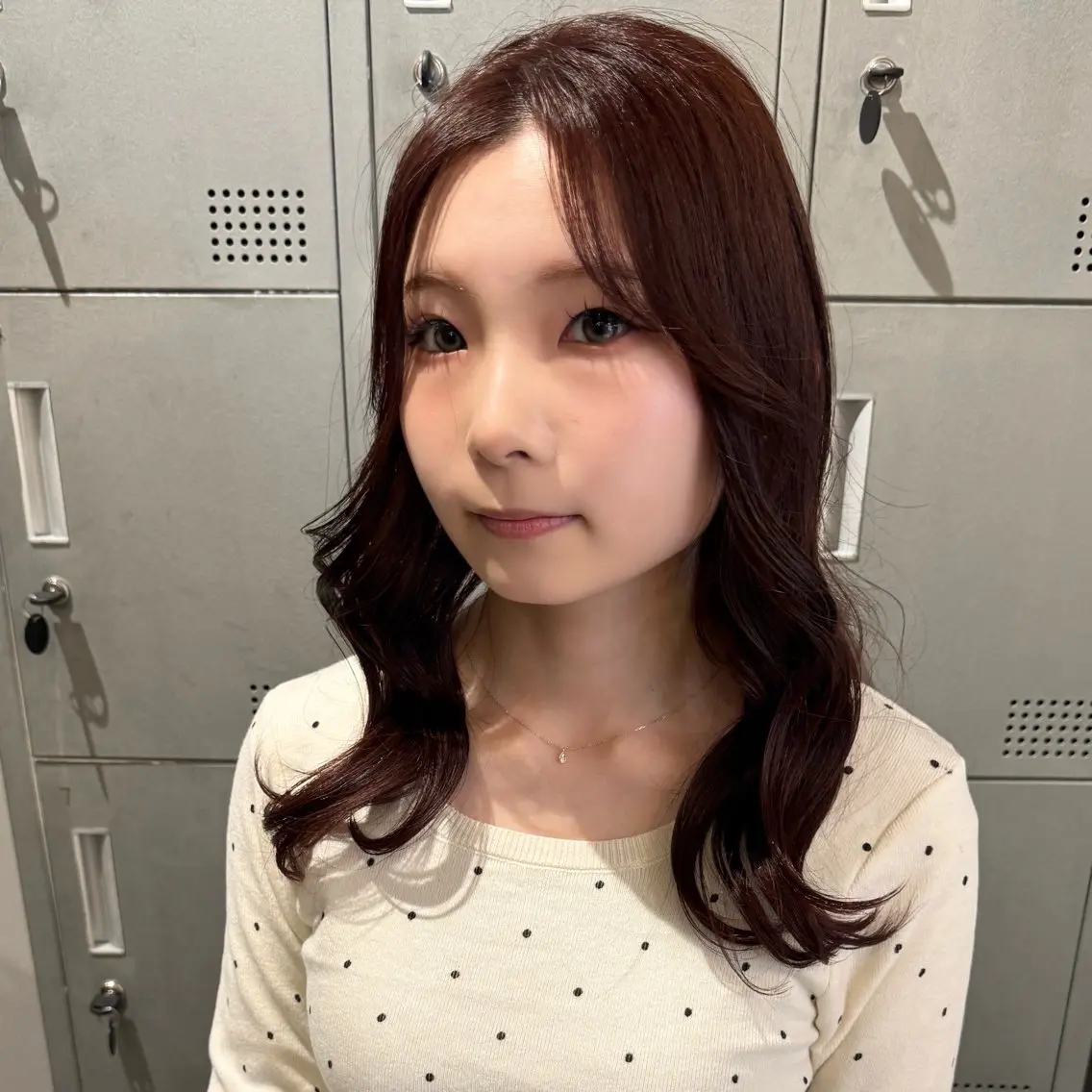 セミロング カット ヘアカラー 【天満1艶髪】潤艶/ 髪質改善🌹釣本竜哉のヘアスタイル