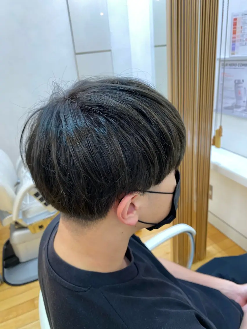 〝🫐ワンカラー🫐”(ショート〜肩につかない長さのボブ)の写真