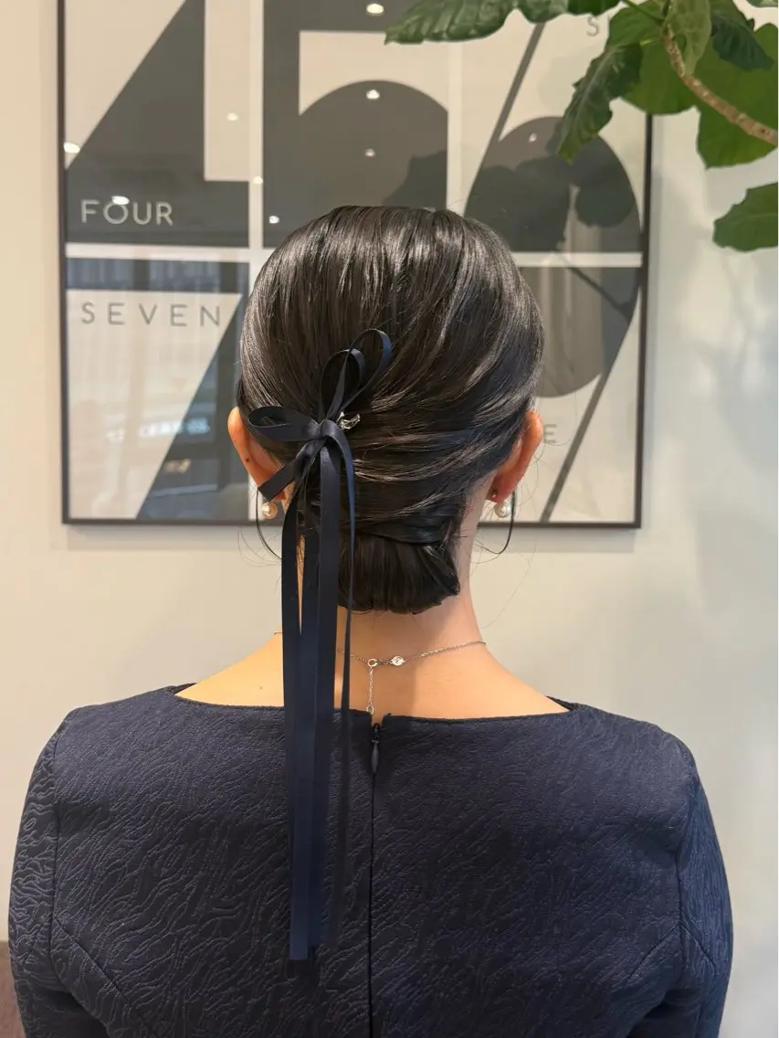 ヘアアレンジ ヘアセット rio ୨୧のヘアスタイル