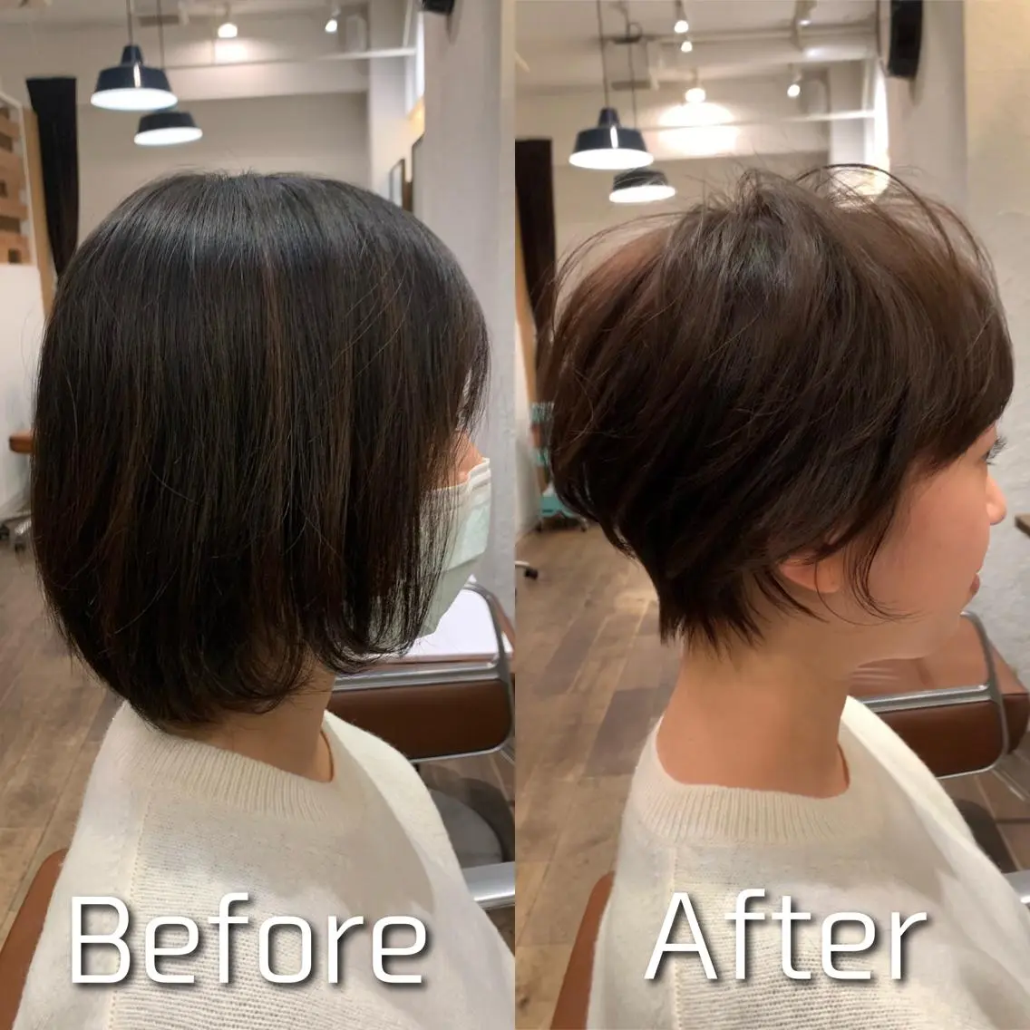 ショート カット ヘアカラー トリートメント 【ショート専門 美容師】押田 光太郎のヘアスタイル