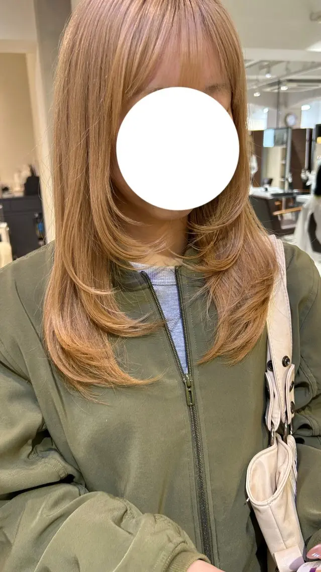 ロング カット Ria／透明感カラー ／レイヤー／ボブ🌸のヘアスタイル