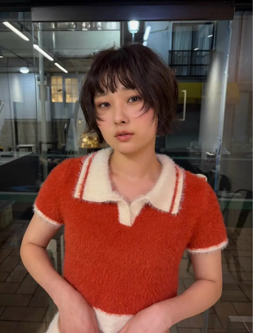 ショート カット モリシママイ /パーマモデル募集中のヘアスタイル