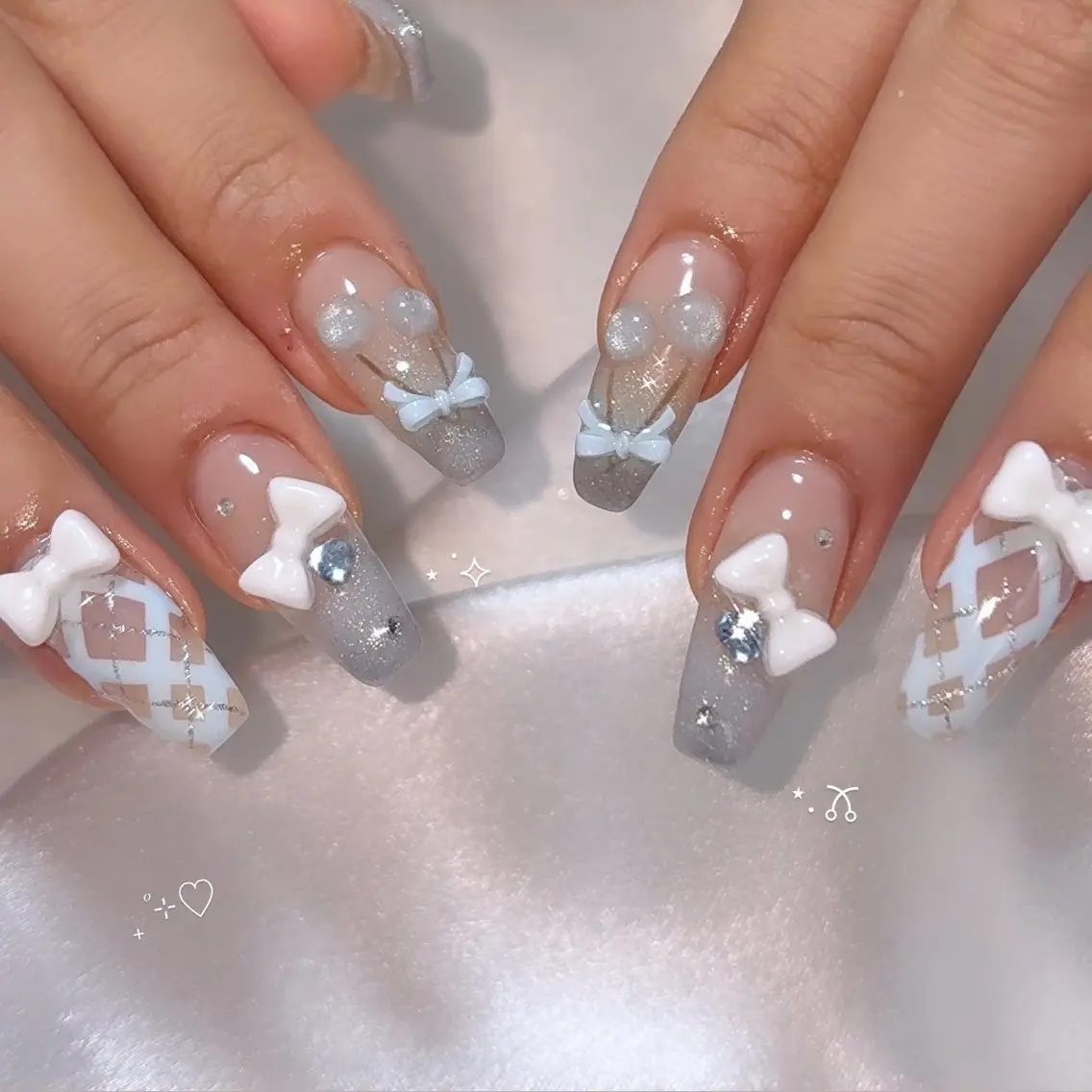 ネイル ハンドネイル Blanche mimi.u_aのネイルデザイン
