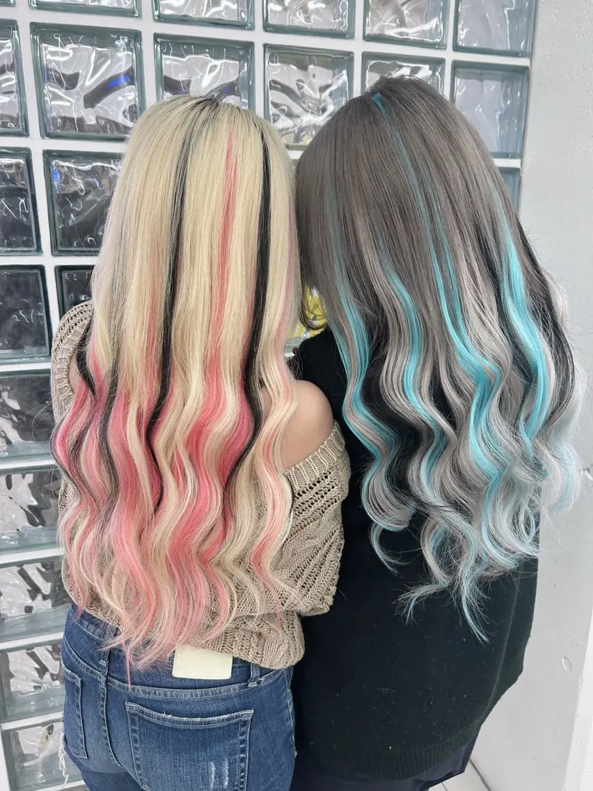 ロング エクステ 三尾 樺緒のヘアスタイル