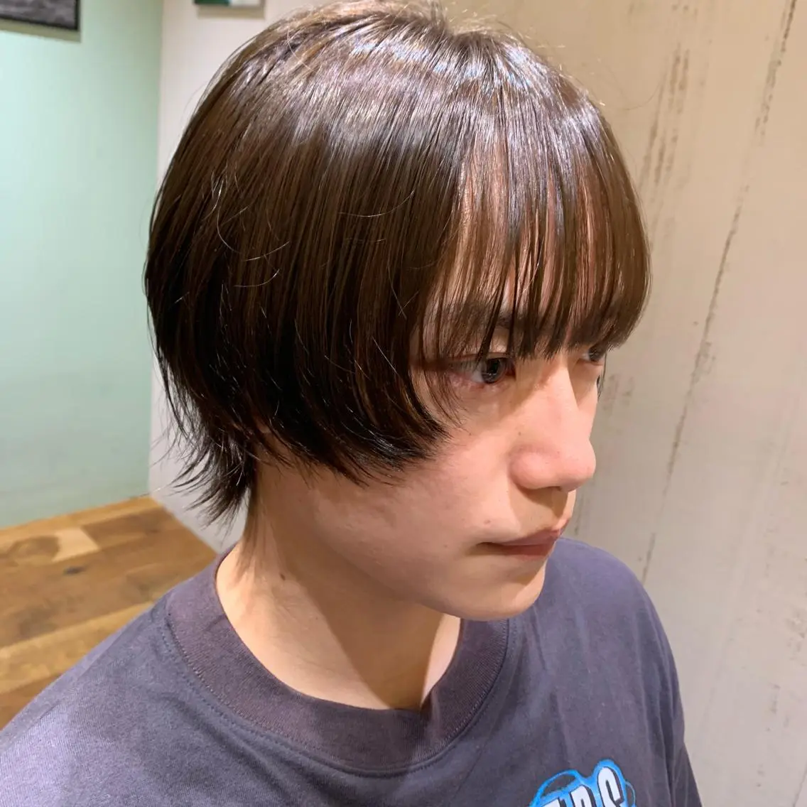 ショート メンズ マッシュウルフ マッシュ メンズウルフカット ウルフカット 【ロングウルフカット 姫カット】伊藤裕哉のヘアスタイル