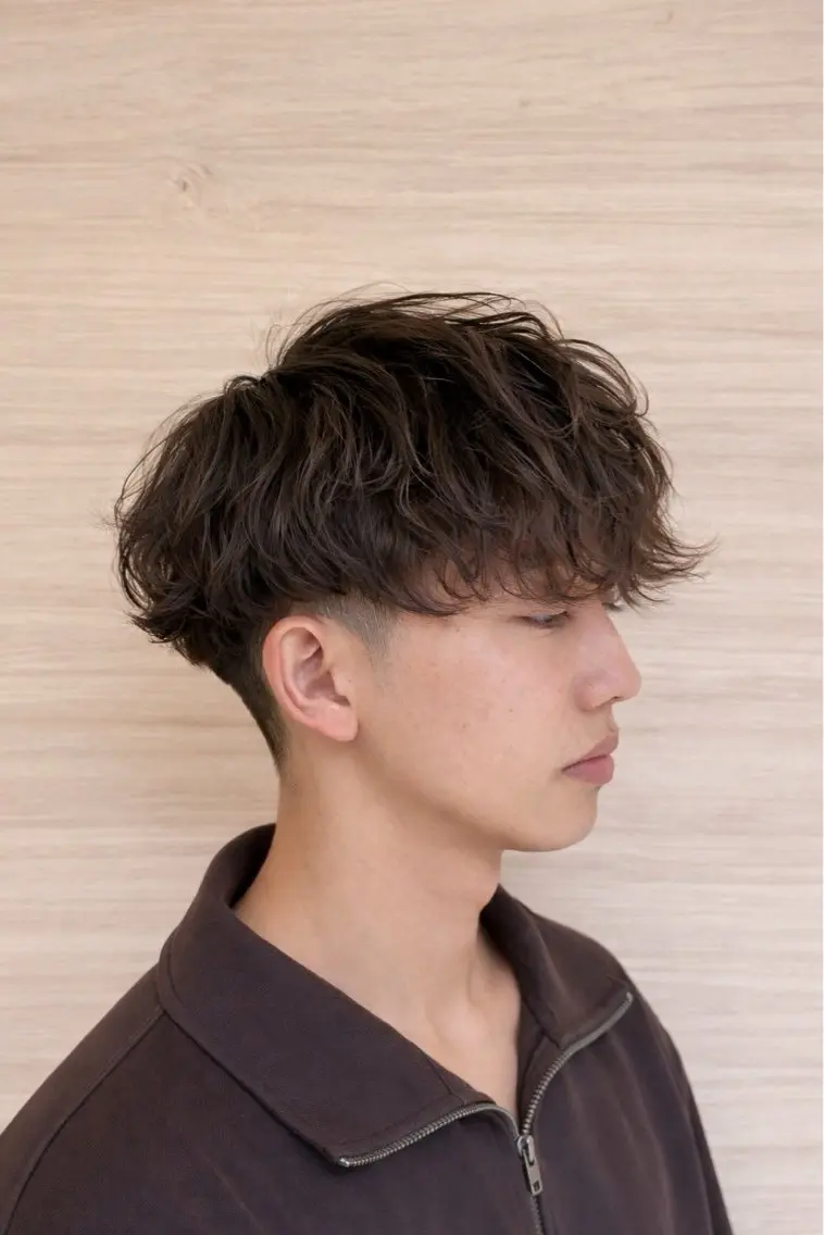 パーマ メンズ メンズパーマ 学生（メンズ向け） 学生 カット パーマ トリートメント 縮毛矯正/パーマ /艶髪/赤松❄️のヘアスタイル