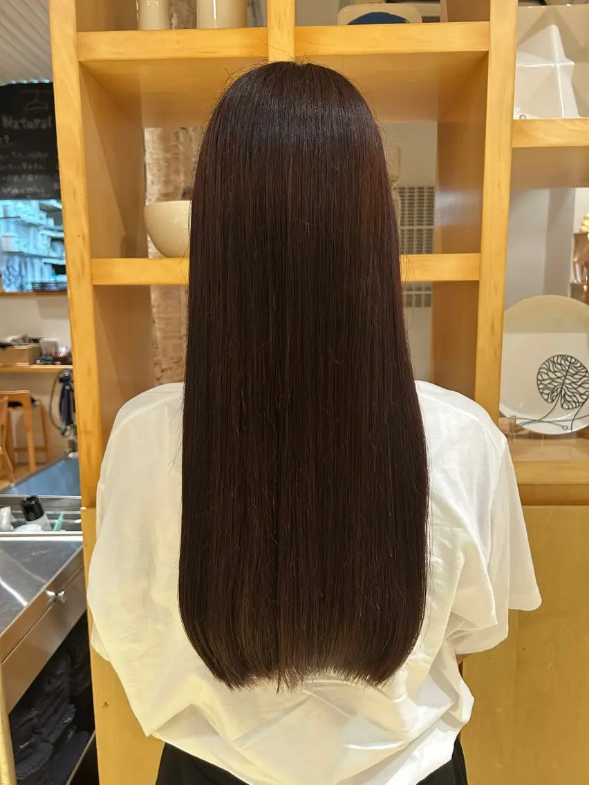 パーマ 縮毛矯正 大窪 菜月のヘアスタイル