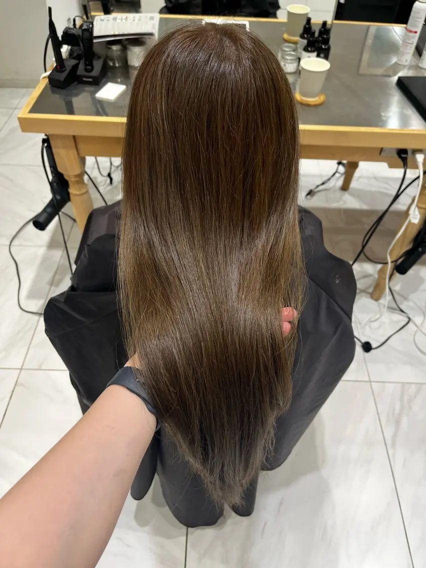 ヘアカラー 艶カラー/ NaRuのヘアスタイル
