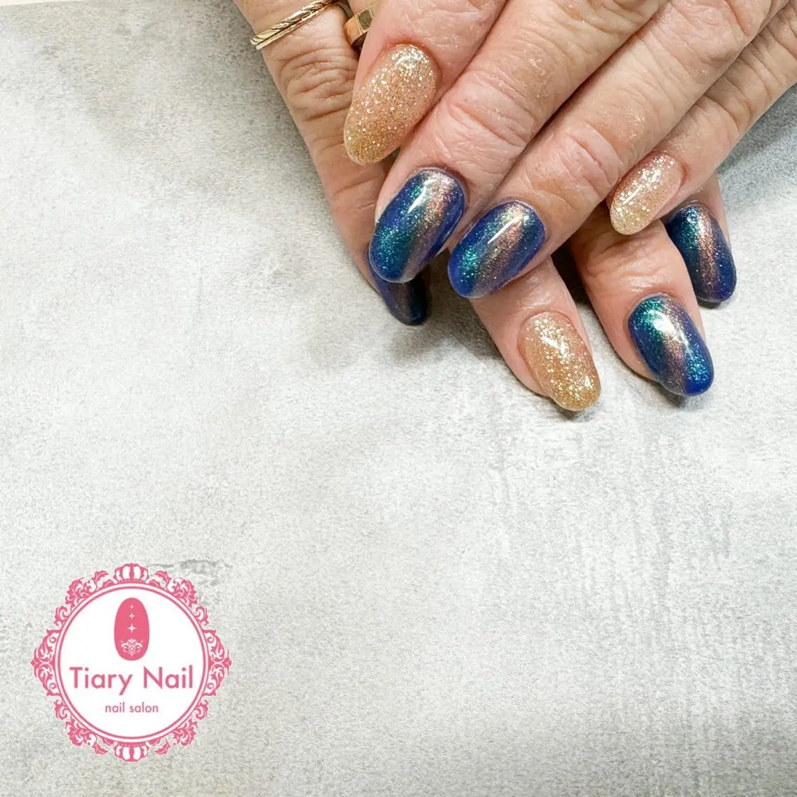 ネイル tiarynail K K🐼のネイルデザイン
