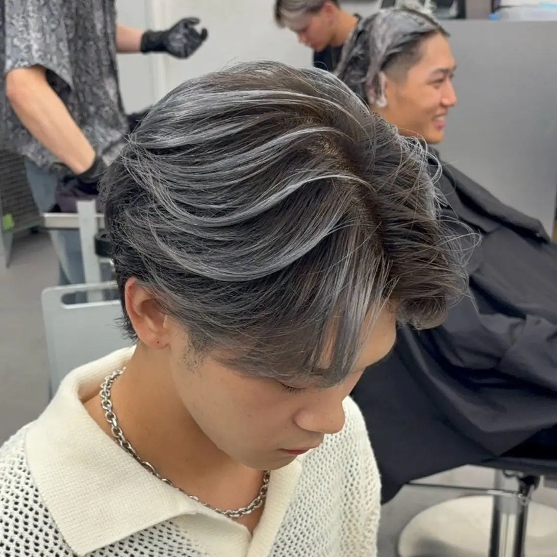 カラー ［メンズ特化］渋谷 omg/山田 空のヘアスタイル