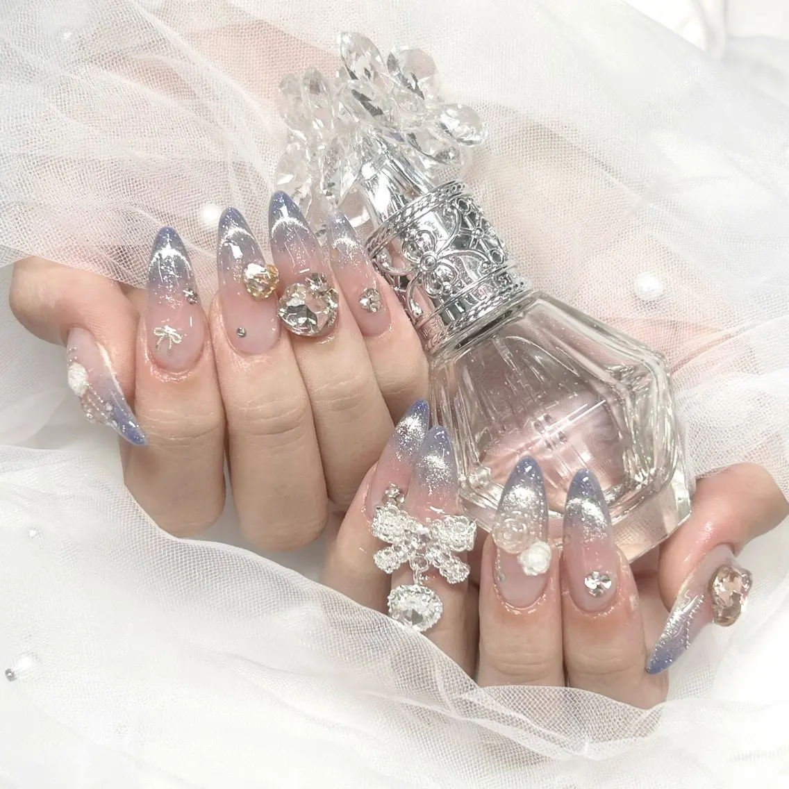 ネイル 成人式 ハンドネイル 🎀WOLTOKYO 池袋🎀hinataのネイルデザイン