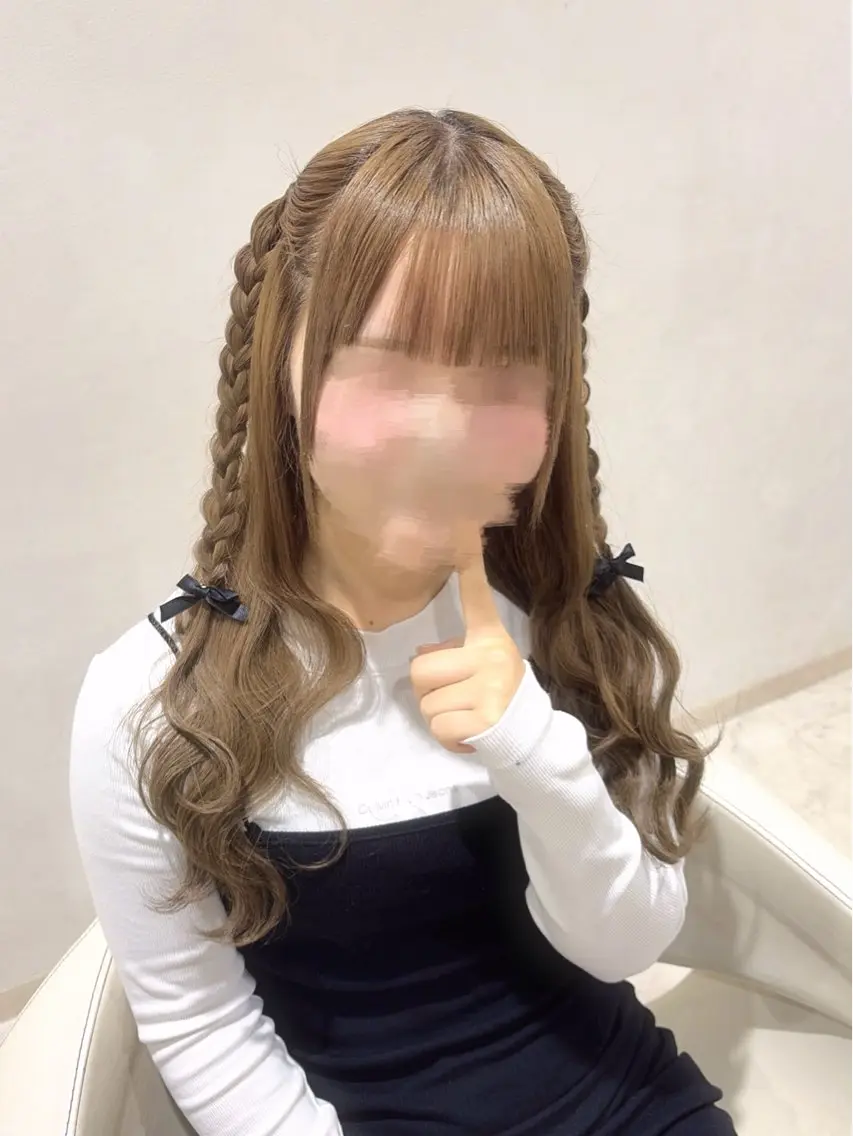 ヘアアレンジ ヘアセット 木村 しずかのヘアスタイル
