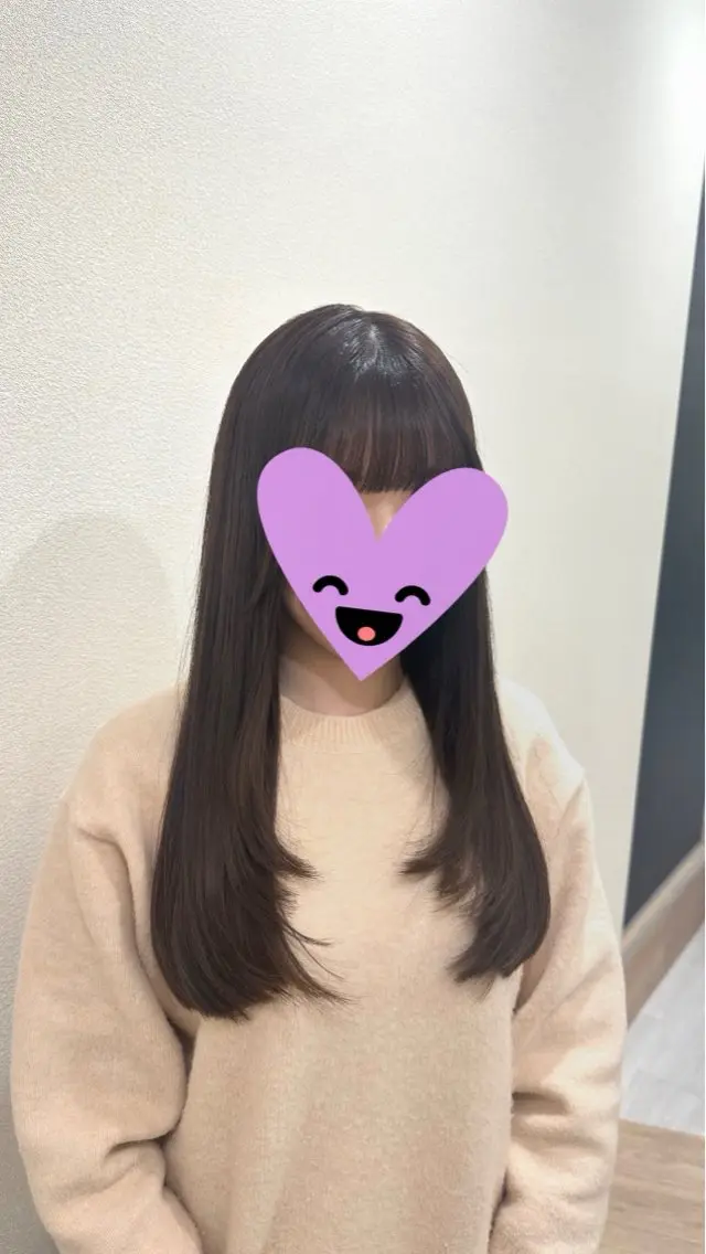 ロング 顔まわりレイヤー レイヤーカット カット ヘアカラー トリートメント 丹野 圭太のヘアスタイル