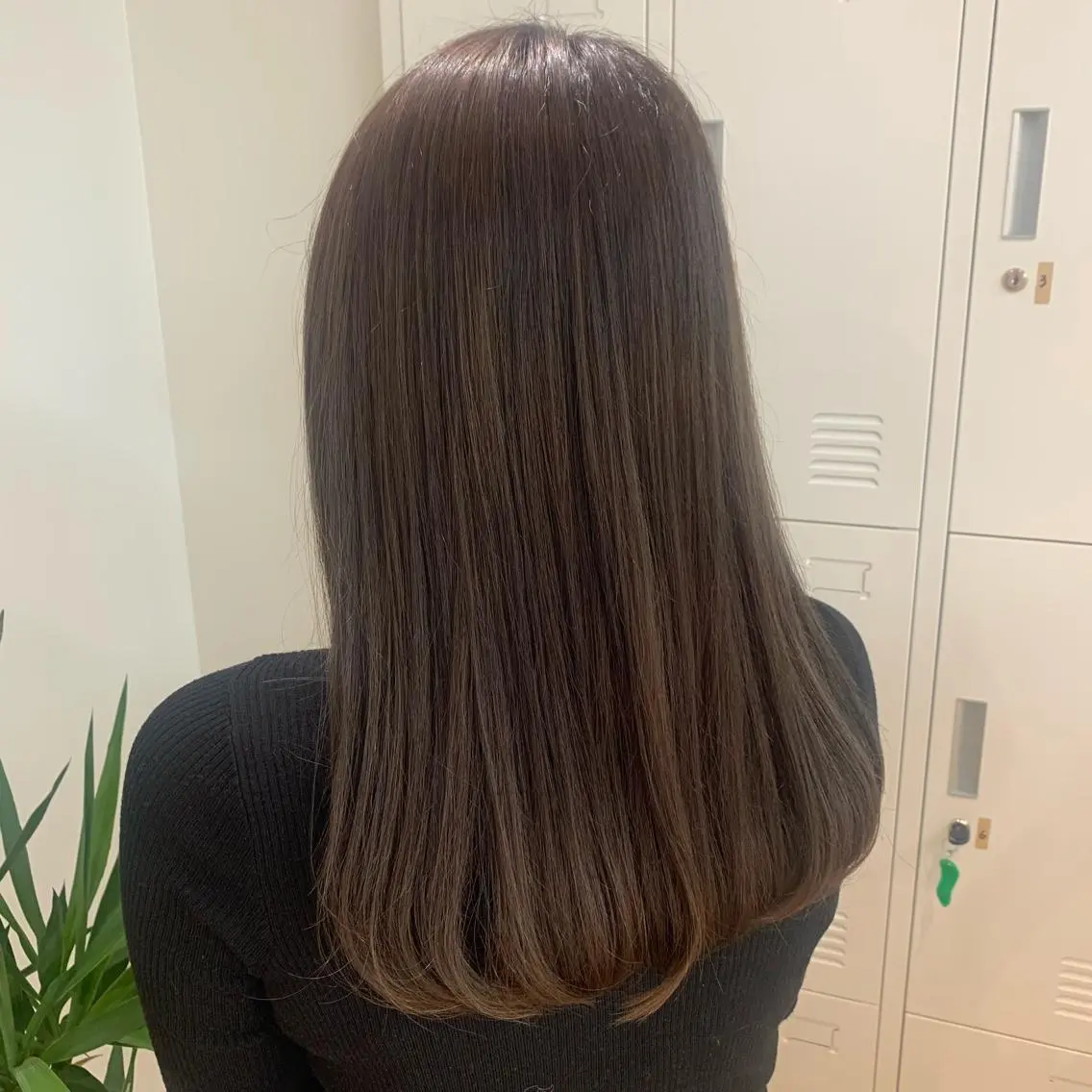 1番人気🌟カット+透明感カラー+髪質改善バイカルテトリートメント　　￥14000の写真