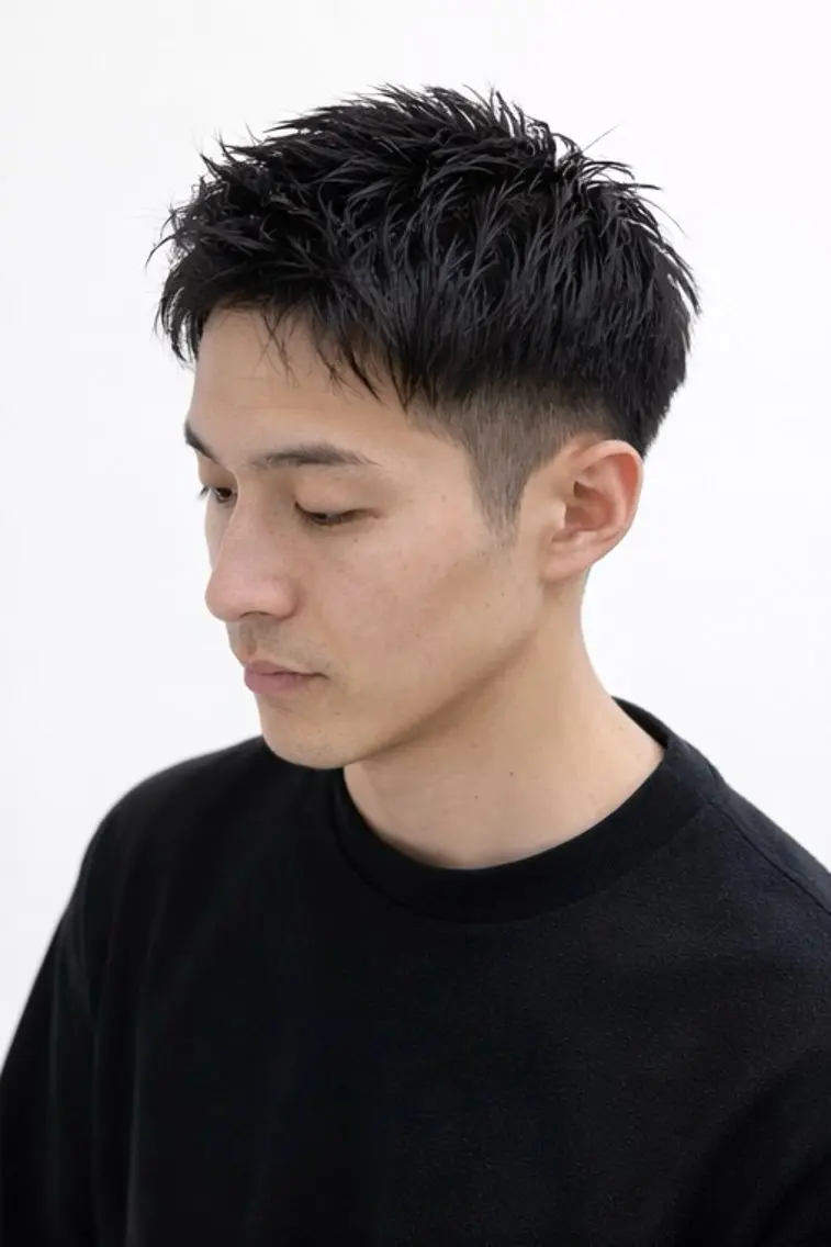 「minimo限定⁉️🉐半額キャンペーン🔥🔥」✨️✨️メンズカット(2センチ以上切れる方のみ)＋眉カット💫💫の写真