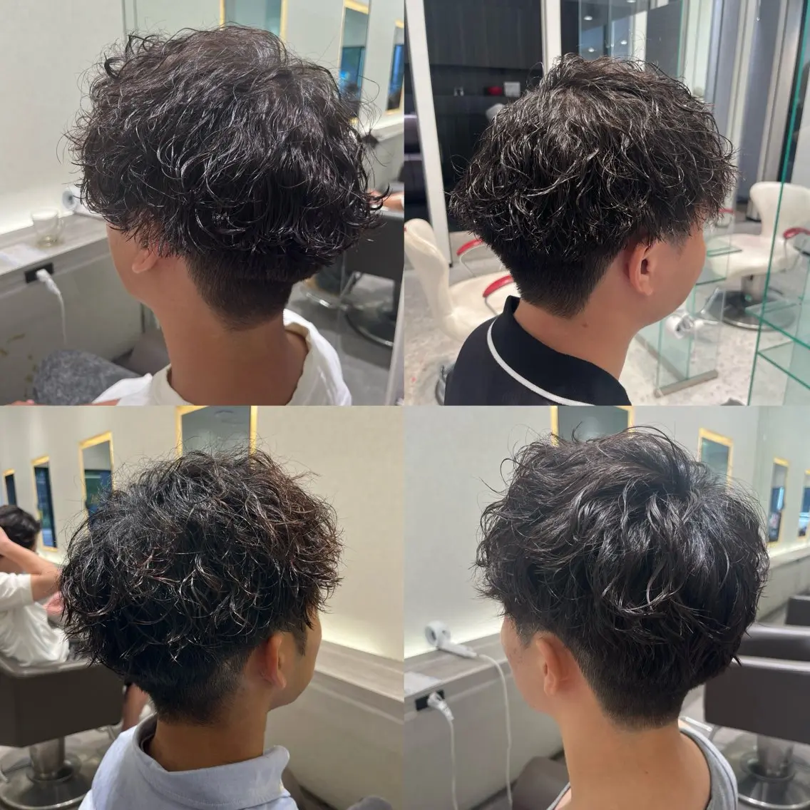 【メンズ限定】カット+デザインパーマ(ツイスパ、スパイラル、波巻き等)の写真