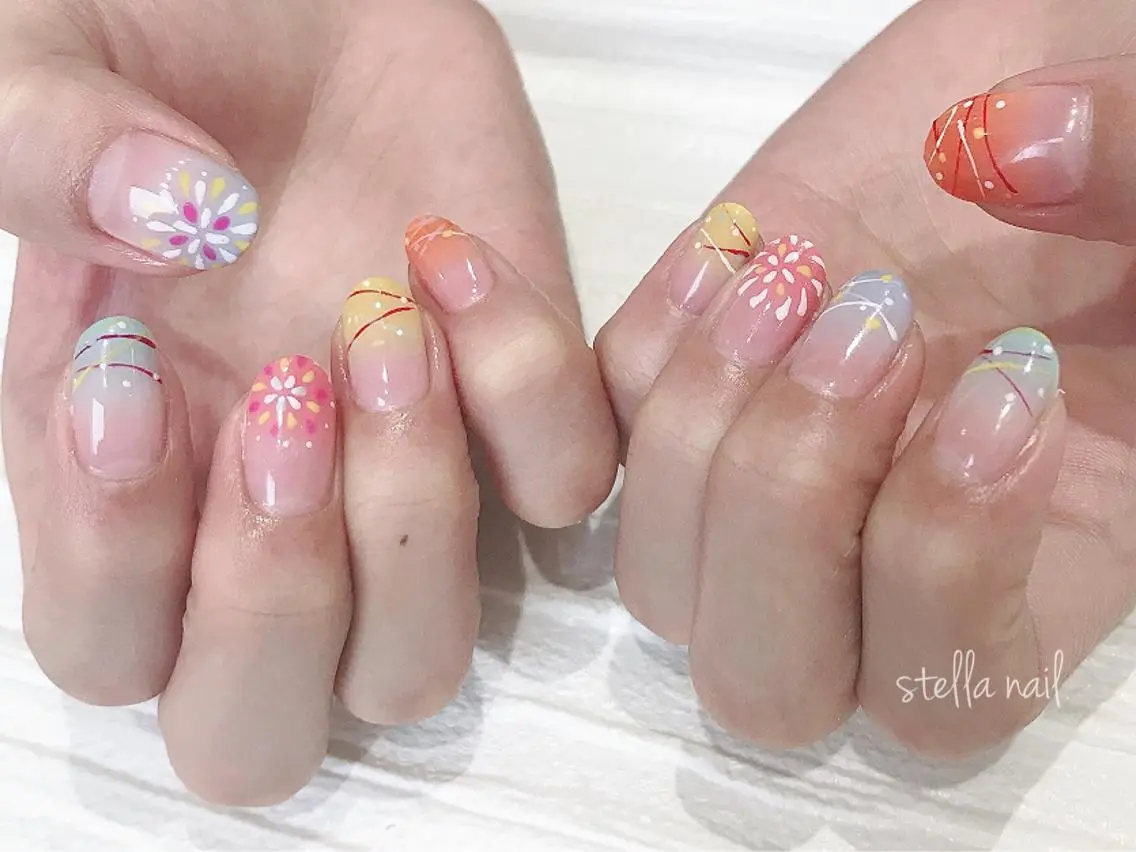 ネイル privatesa lon☆stellaのネイルデザイン