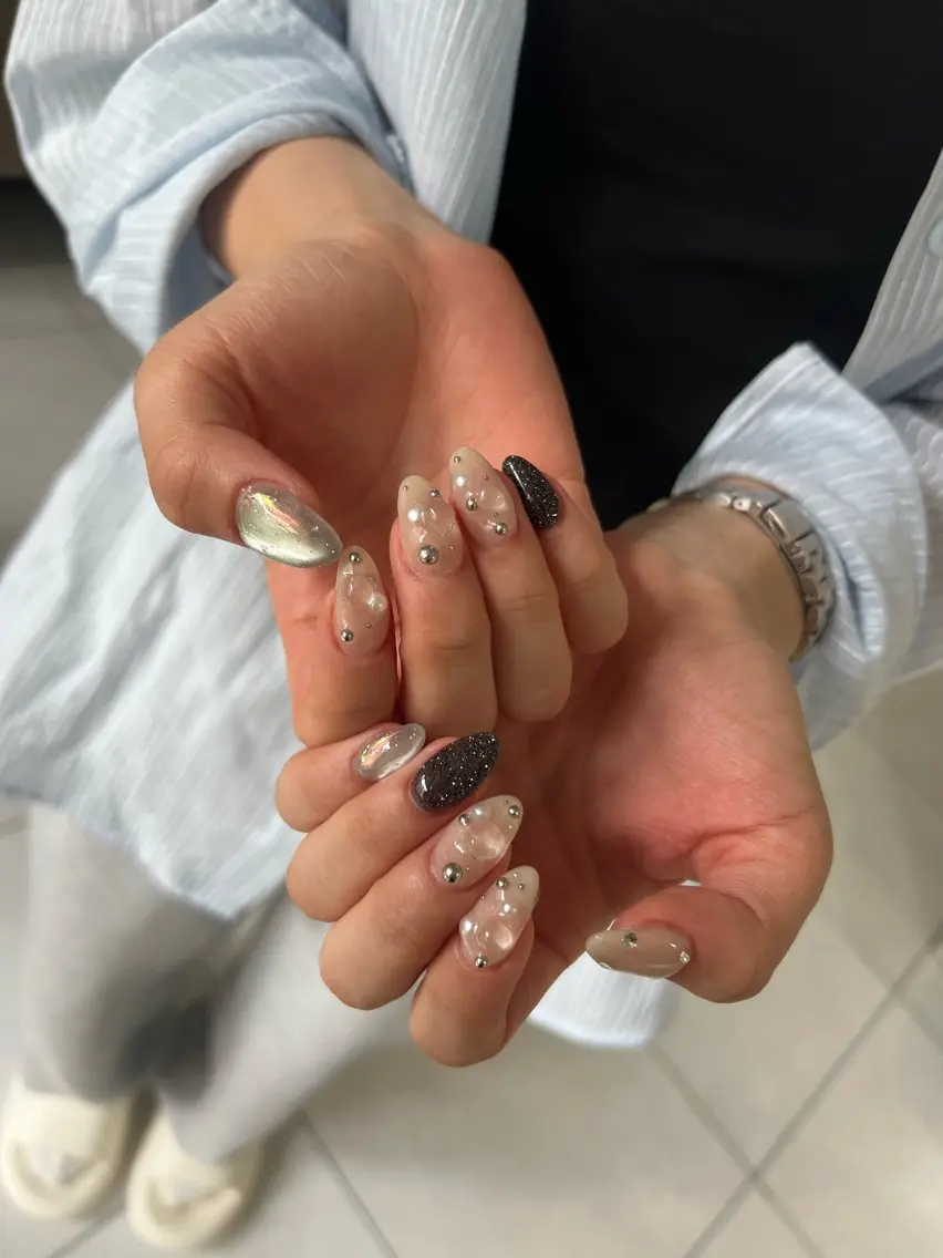 ネイル 持ち込み ハンドネイル ハンドケア Charme. NOBUKOのネイルデザイン