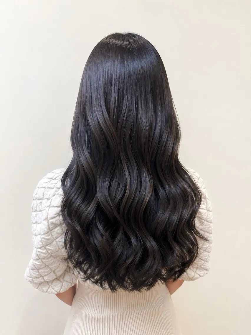 ロング ヘアアレンジ ヘアセット ヘアセット ヘッドスパ/河西未来のヘアスタイル