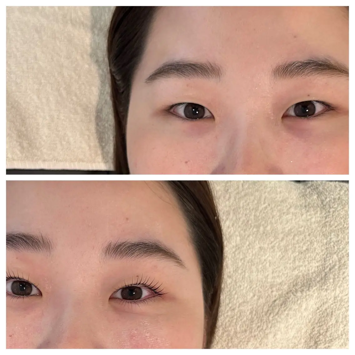 マツエク・マツパ 韓国風マツエク まつげパーマ 下まつげエクステ 一重×まつ毛パーマ eye mor. 多治見店maoのマツエク・マツパデザイン