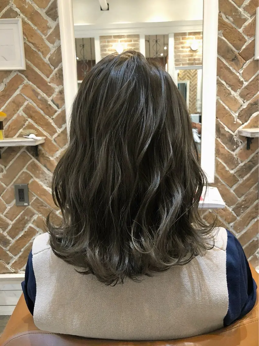 ミディアム カラー イメチェン☆丁寧接客 田中 優貴のヘアスタイル