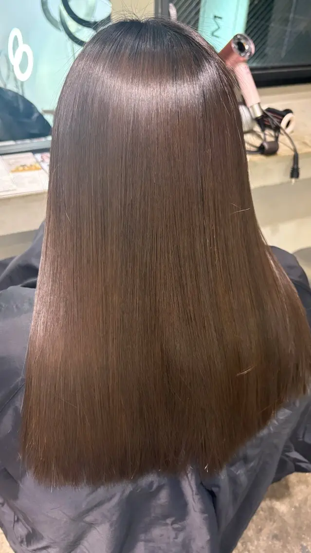 ロング 縮毛矯正 縮毛矯正 そ にのヘアスタイル
