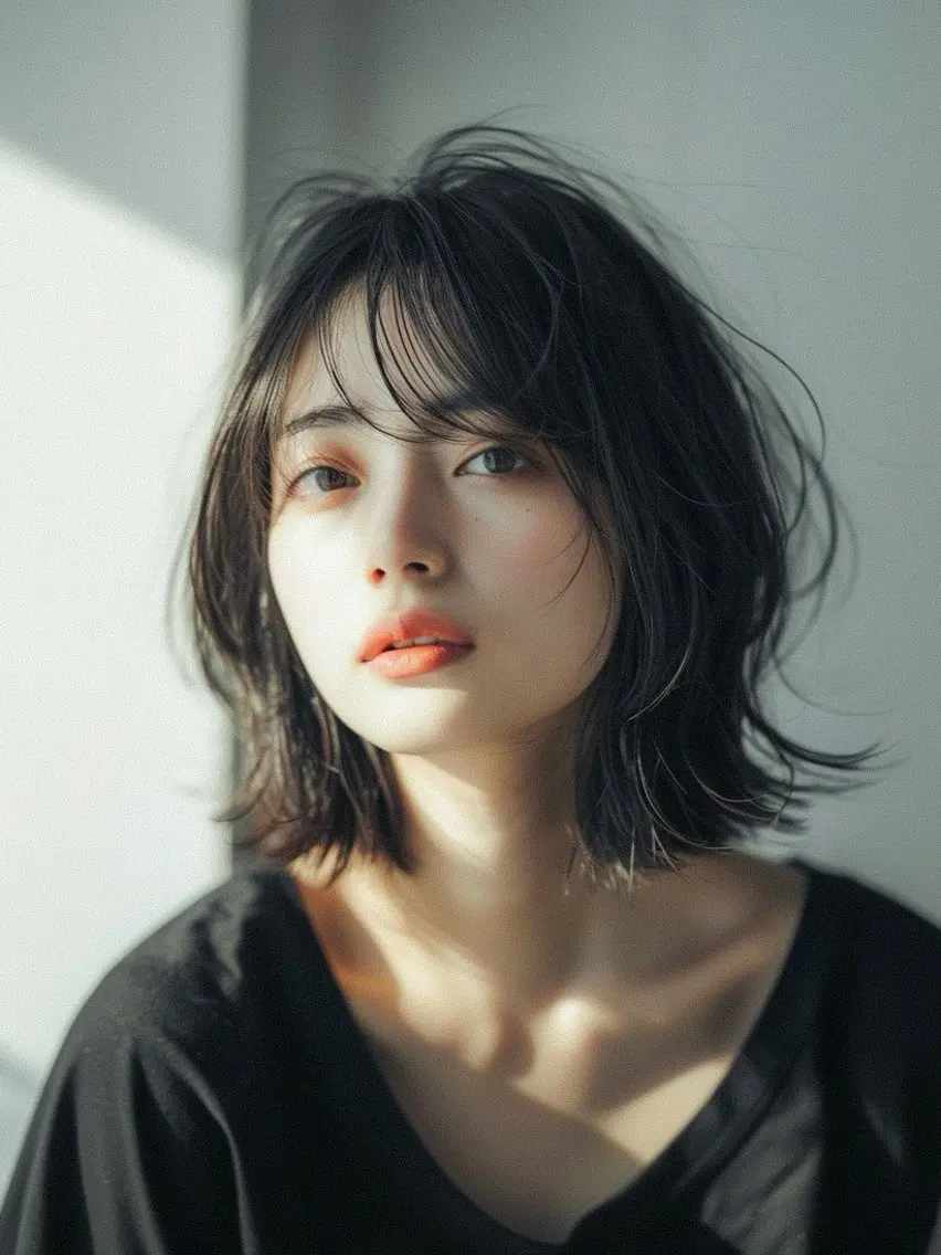 ミディアム カット トリートメント edA. 鎌倉のヘアスタイル