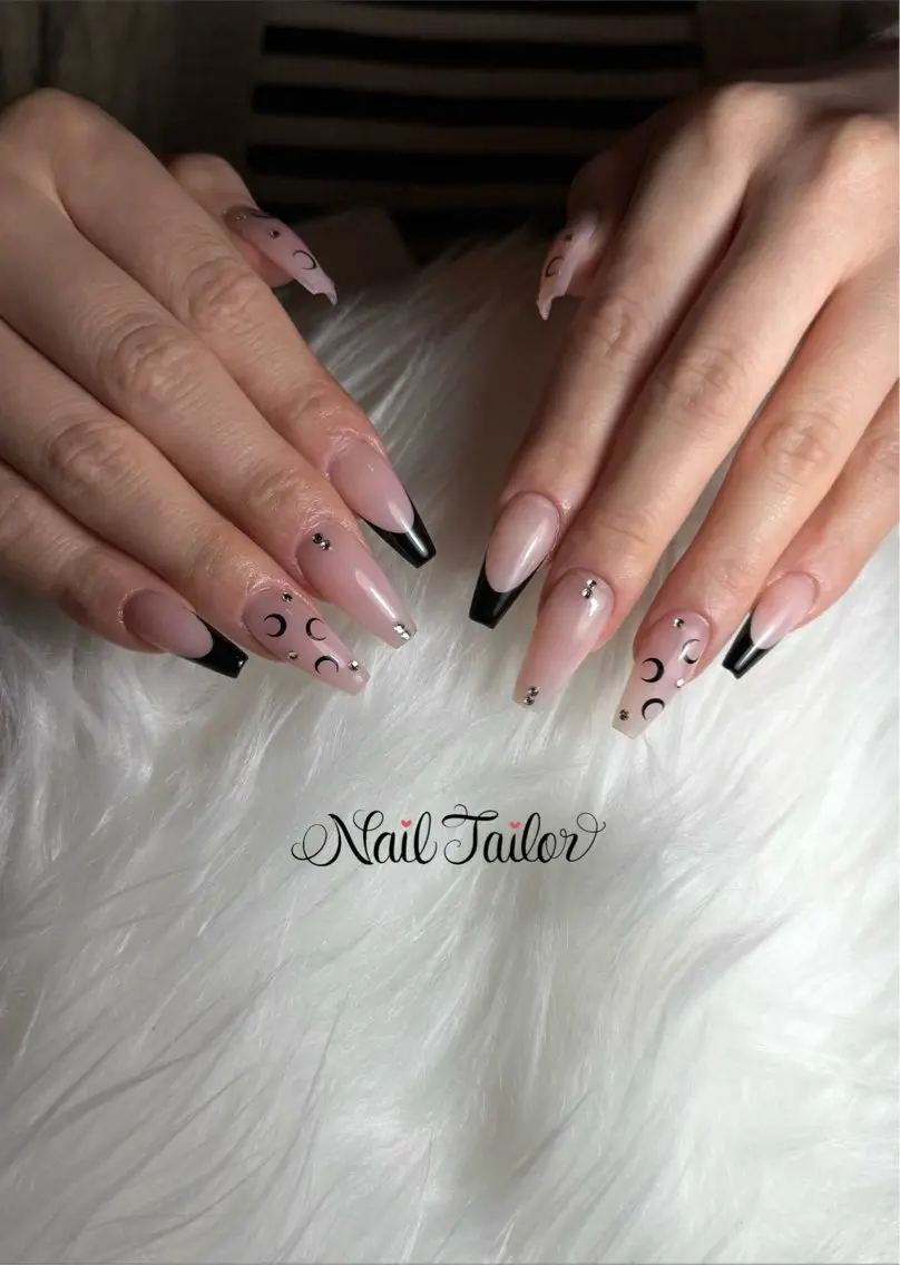 ネイル 長さ出し フレンチネイル ロングネイル 持ち込み ピンク ハンドネイル NailTailor ネイルテイラーのネイルデザイン