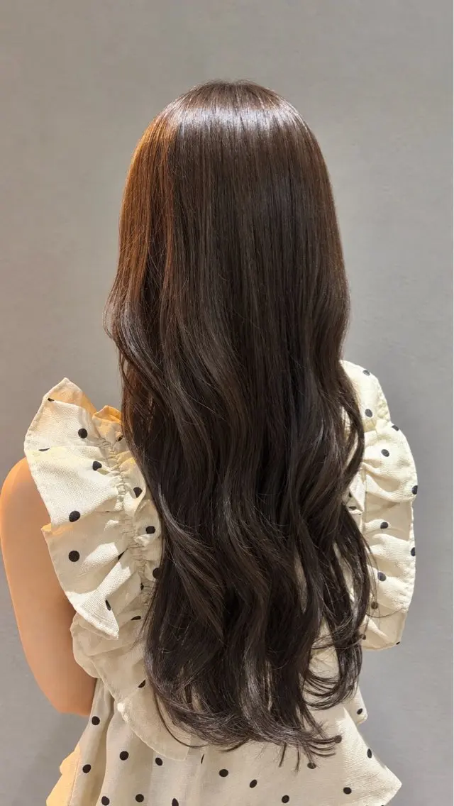 カラー ベージュカラー オリーブベージュ カット ヘアカラー トリートメント MANA /名駅/透明感カラーのヘアスタイル