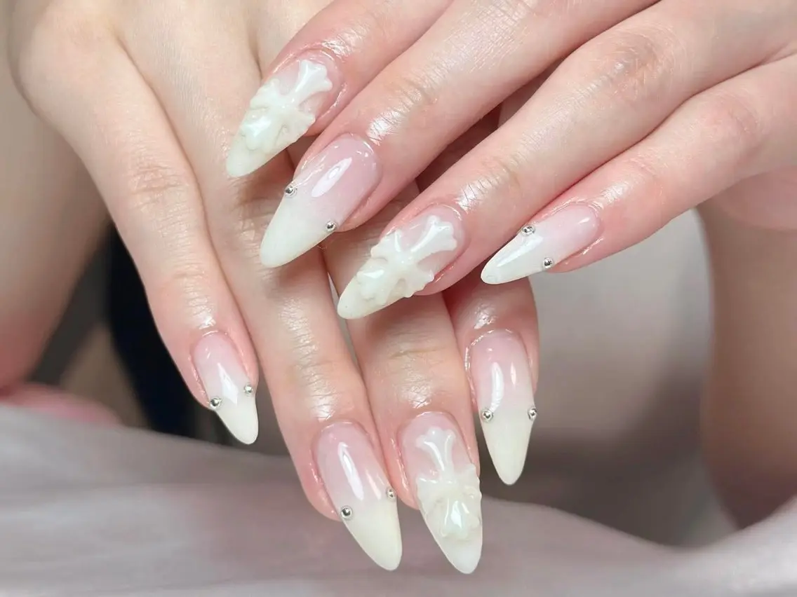 ネイル ハンドネイル ゆき このネイルデザイン