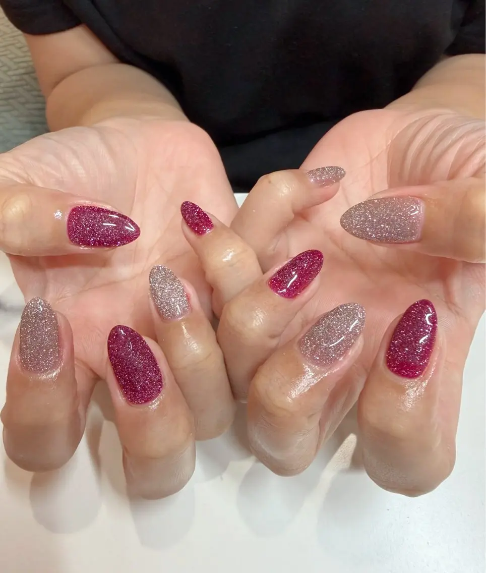 ネイル ハンドネイル Dazzle綾瀬 ♡Kanonのネイルデザイン