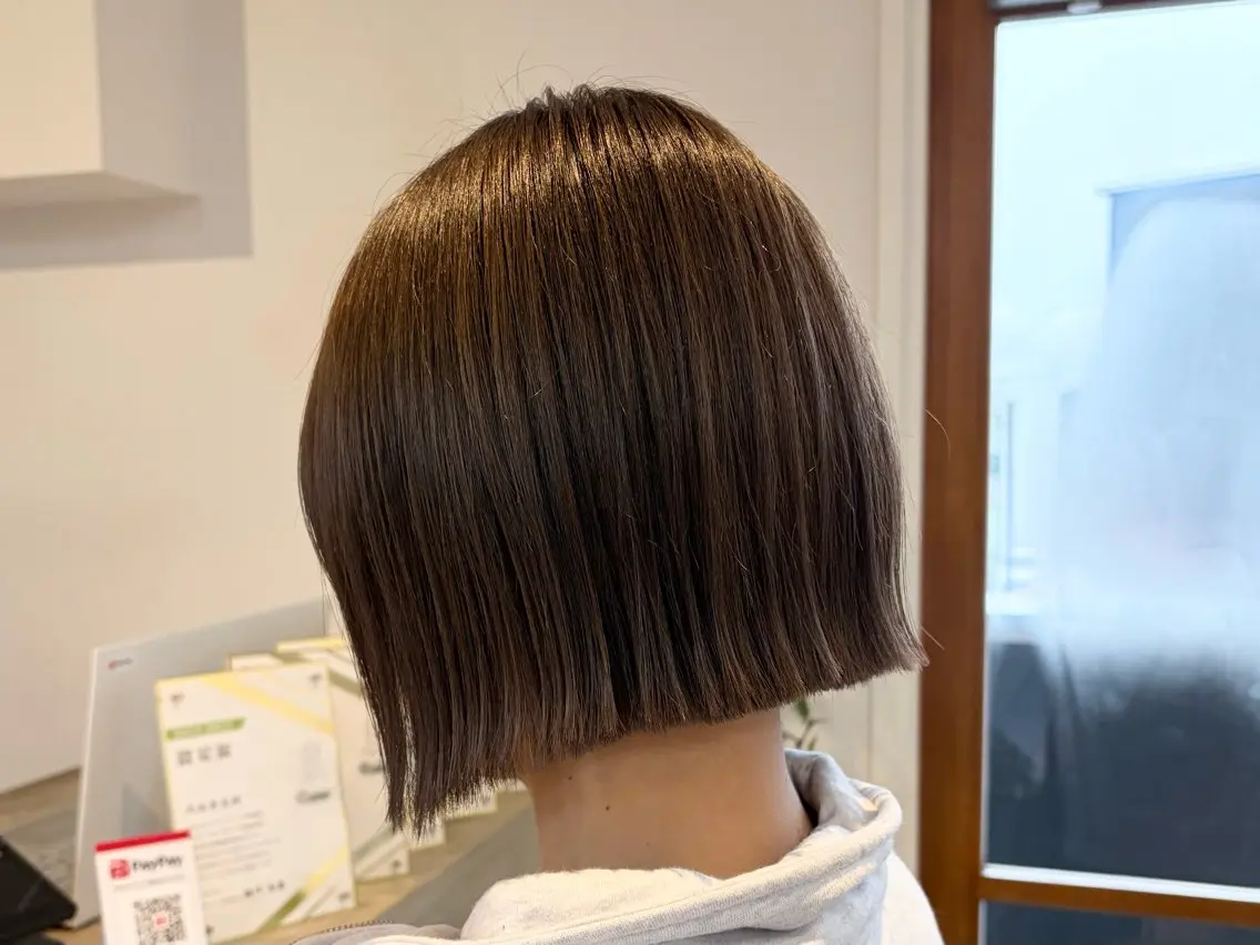 ミディアム カラー ヘアカラー 樽田 琉玖のヘアスタイル