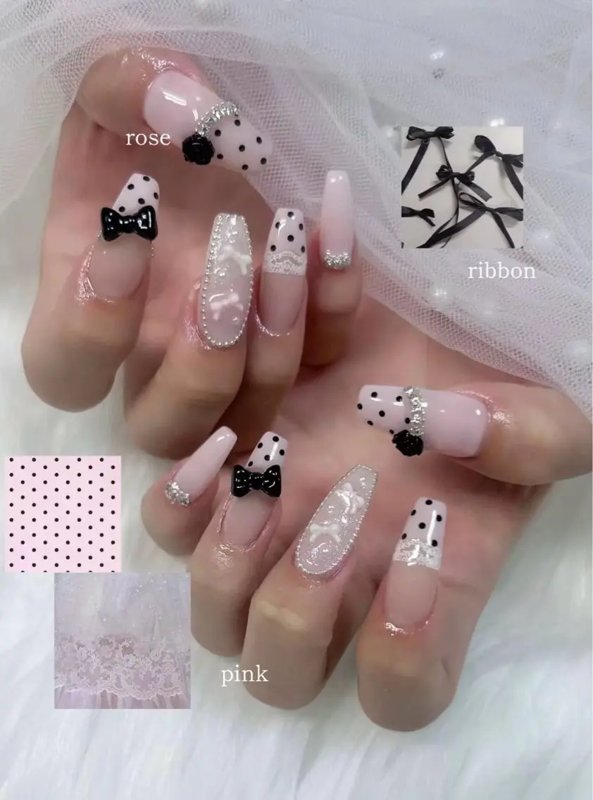 ネイル キラキラネイル 韓国ネイル ロングネイル ワンホンネイル ハンドネイル Josie nail salonのネイルデザイン