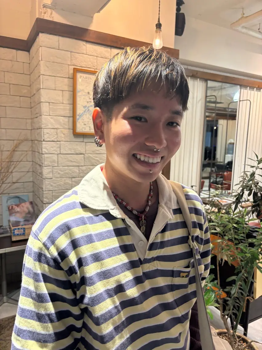 ショート 宇留間 涼香のヘアスタイル
