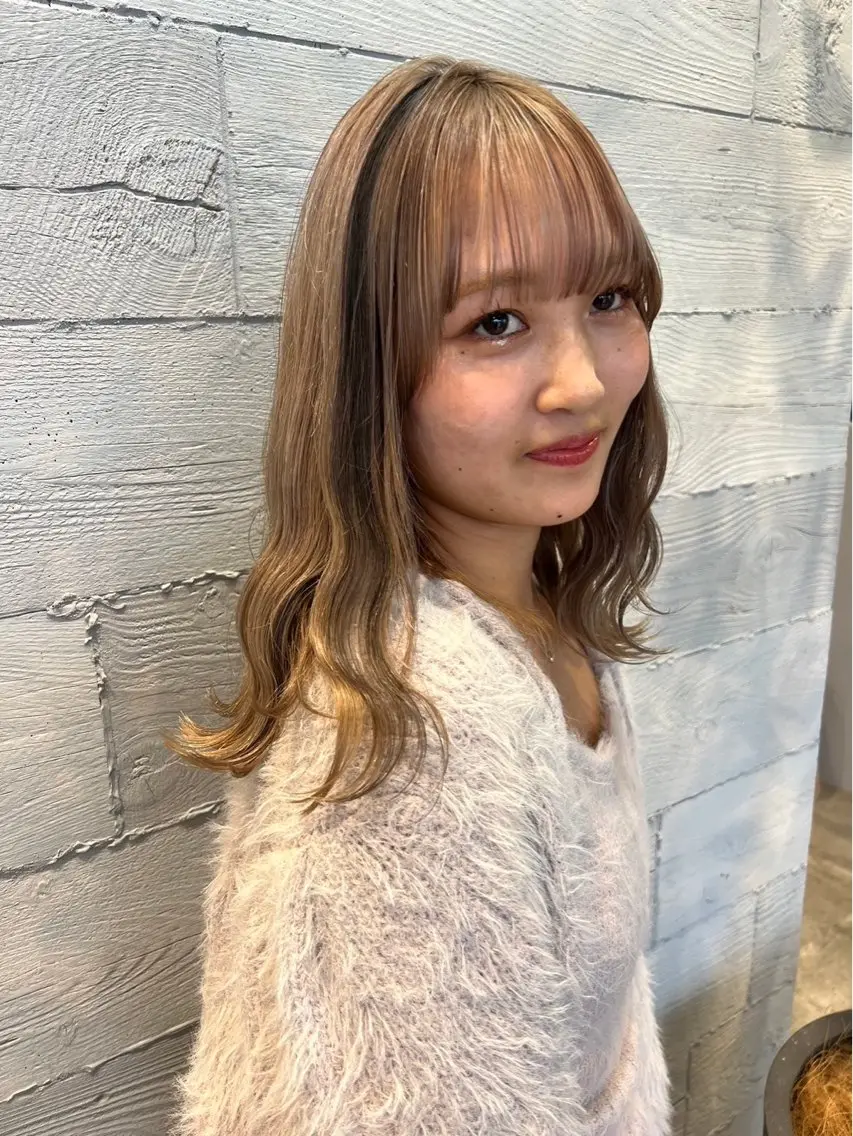 ミディアム カラー カット ヘアカラー パーマ 縮毛矯正 トリートメント 🌿小川 大輔🌿のヘアスタイル
