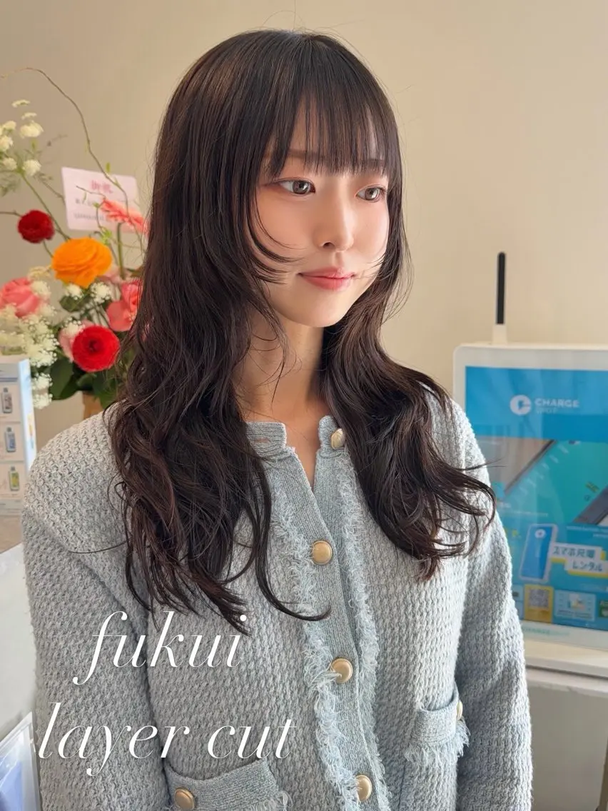ロング トリートメント ヘアカラー トリートメント koudai dopelitのヘアスタイル