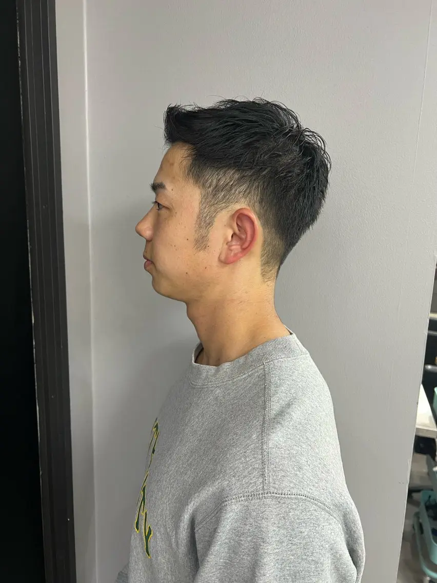 ショート カット 田中 みなみ／メンズカットのヘアスタイル