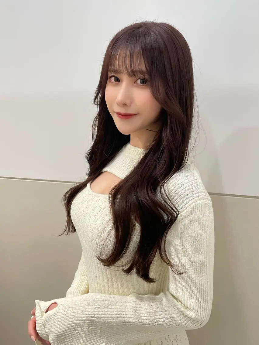 ロング カラー ベージュカラー ブリーチ 透明感カラー ダブルカラー グレージュ ヘアカラー トリートメント 上品ヘア🤍顔周り/ レイヤー✨/林遼一郎のヘアスタイル