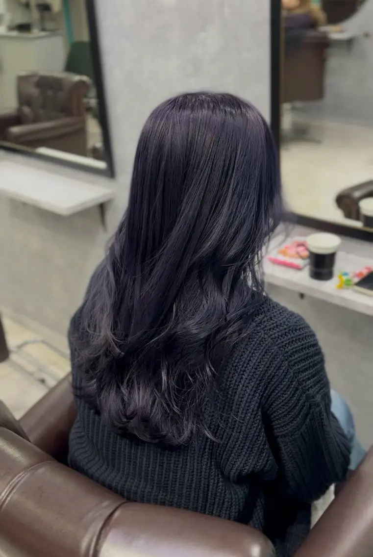 カラー ヘアカラー トリートメント 池袋/カラー特化🎨 ロング料金なし🩵のヘアスタイル